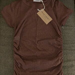 Project Social T Kids Short Sleeve Tee in Brown
